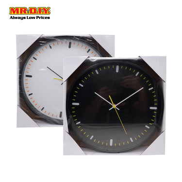 (MR.DIY) Small Dots & Wall Clock Modern Design Home D?cor 12 Inch-P1107