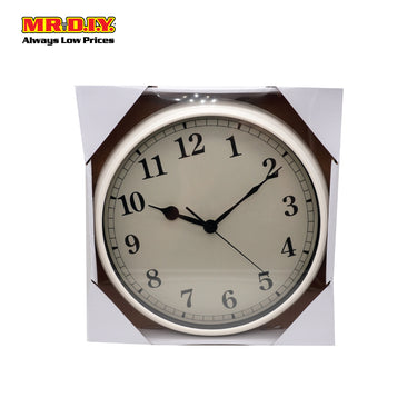 (MR.DIY) Wall Clock Modern Design Home D?cor (12 Inch)