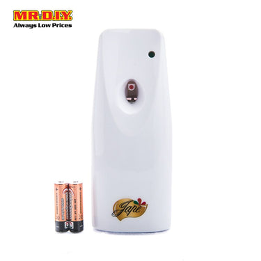 JAPE Automatic Air Freshener Dispenser Set with Air Freshener Citrus Fresh Spray Refill (300ml)