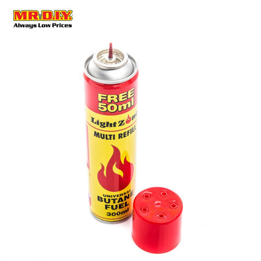LIGHT ZONE Universal Butane Fuel (300ml)