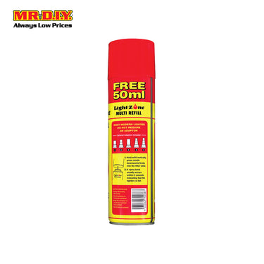 LIGHT ZONE Universal Butane Fuel (300ml)