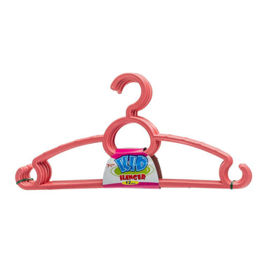 (MR.DIY) Kids Baby Plastic Cloth Anti-Slip Durable Hanger 27.5 X 13.5cm (12pcs)