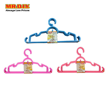 XTRA Slip-Resistant Plastic Clothes Hanger (36 x 17.5cm) (6pcs)