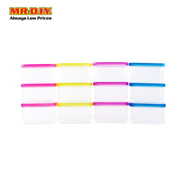 Clear Plastic Food Containers (3pc)