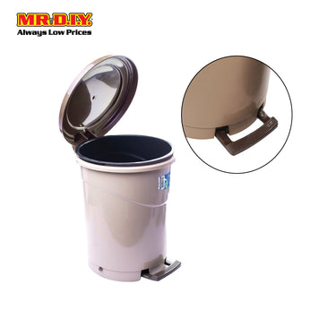 LAVA Plastic Round Step Dustbin (10L)