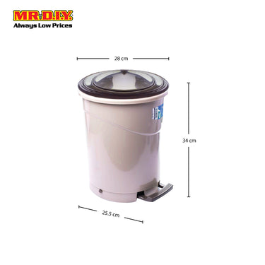 LAVA Plastic Round Step Dustbin (10L)