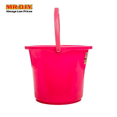 LAVA Plastic Heavy-Duty BPA-Free Bucket Water Pail 3L (16.5cm X 20cm)