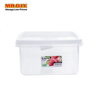 LAVA Plastic Food Container with Lid (4.5L)