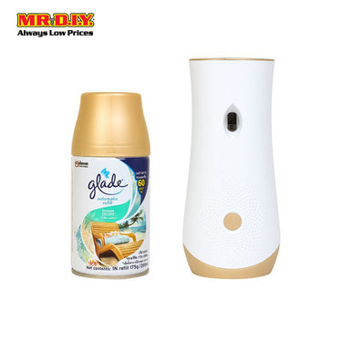GLADE Automatic 3 in 1 Spray Ocean Escape Starter Kit 175g