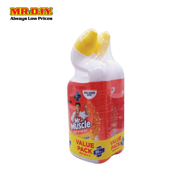 MR MUSCLE?Toilet Bowl Cleaner Citrus (2 X 500ml)