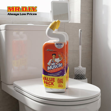 MR MUSCLE?Toilet Bowl Cleaner Lavendar (2 X 500ml)