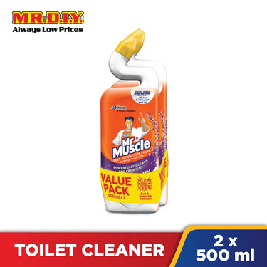MR MUSCLE?Toilet Bowl Cleaner Lavendar (2 X 500ml)