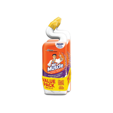 MR MUSCLE?Toilet Bowl Cleaner Lavendar (2 X 500ml)