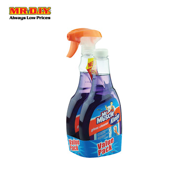 MR MUSCLE  Value Pack Kiwi Kleen Glass Cleaner Lavender (2 X 500ml)