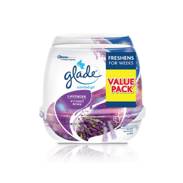 GLADE Air Refreshing Lavender Scented Gel (2 x 180g)