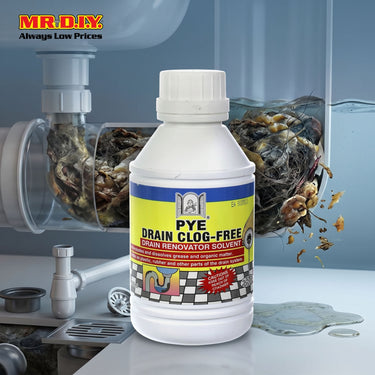 PYE Drain Clog-Free Renovator Solvent (500ml)