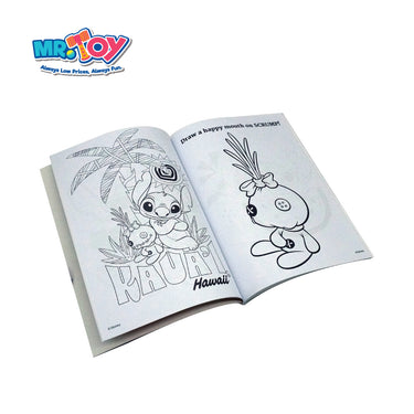 DISNEY Stitch Coloring Book with Crayon