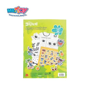 DISNEY Stitch Coloring Book with Crayon