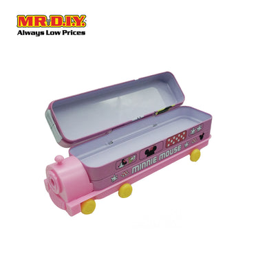 DISNEY Minnie Tin Pencil Box Case