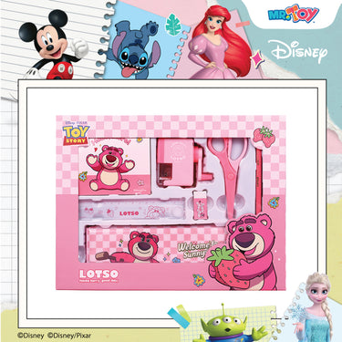 DISNEY Lotso 7-in-1 Stationery Set Box for Girl Student
