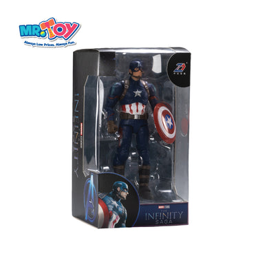 ZD TOYS Captain America Plastic Holder 7 Inch