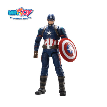 ZD TOYS Captain America Plastic Holder 7 Inch