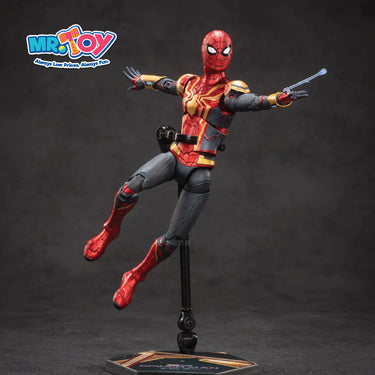 ZD TOYS Marvel Spiderman Integrated Suit Action Figure