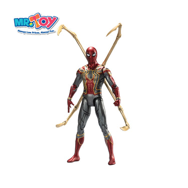 ZD TOYS Marvel Iron Spiderman With Plastic Holder