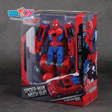ZD TOYS Spiderman Transformable Vehicle Car Model