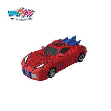 ZD TOYS Spiderman Transformable Vehicle Car Model