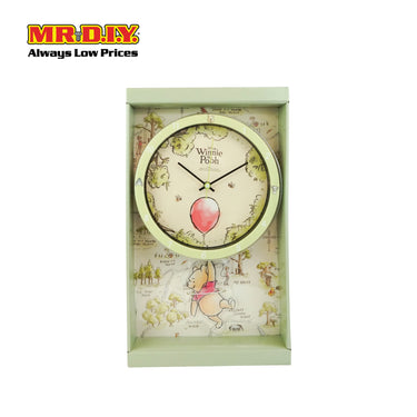 WINNIE THE POOH Pendulum Pal Wall Clock 15 Inch (38cm)