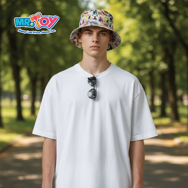 MARVEL Spiderman Sunglasses & Bucket Hat Set Beige