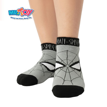 MARVEL Spiderman Grey Adult Socks 2pcs (24-26cm)
