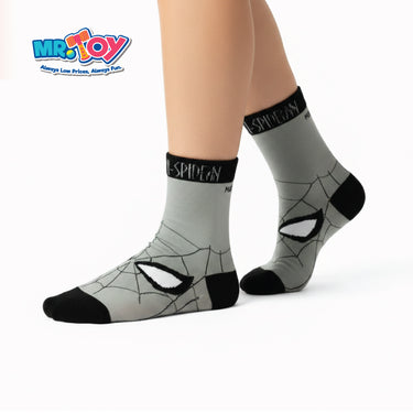 MARVEL Spiderman Grey Adult Socks 2pcs (24-26cm)