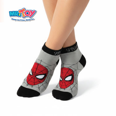 MARVEL Spiderman Grey Adult Socks 2pcs (24-26cm)