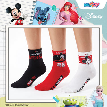 DISNEY Mickey & Friends Racing League Socks (3PCS)