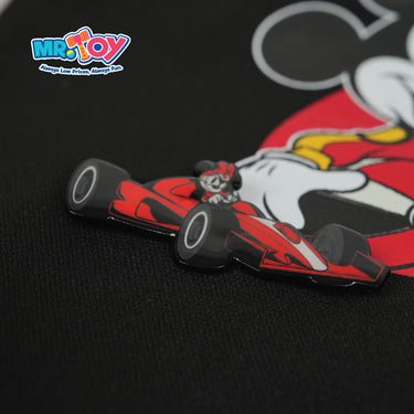 DISNEY Mickey & Friends Racing League Totebag & Brooch