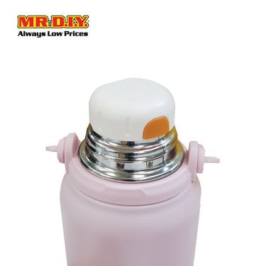 (MR. DIY) Stainless Steel Bottle Tumbler with Handle (800ml) -  LIGHT PINK - Color Series