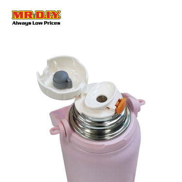 (MR. DIY) Stainless Steel Bottle Tumbler with Handle (800ml) -  LIGHT PINK - Color Series