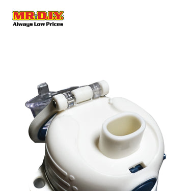 (MR. DIY) Stainless Steel Bottle Tumbler with Straw (600ml) -  OFF WHITE - Color Series