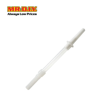 (MR. DIY) Stainless Steel Bottle Tumbler with Straw (600ml) -  OFF WHITE - Color Series