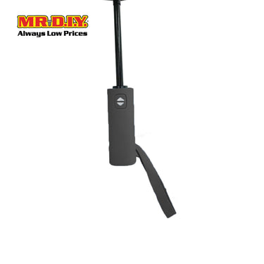 (MR.DIY) 12 Ribs Automatic Folding Large Umbrella - Black - Color Series