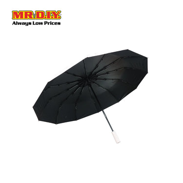 (MR.DIY) 12 Ribs Automatic Folding Large Umbrella - Light Pink - Color Series