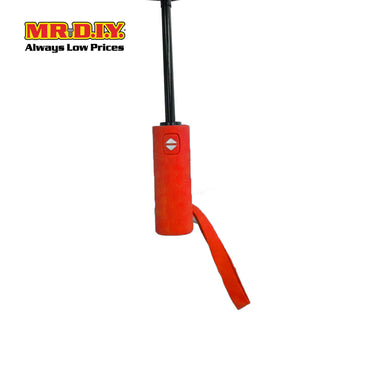 (MR.DIY) 12 Ribs Automatic Folding Large Umbrella - Red - Color Series
