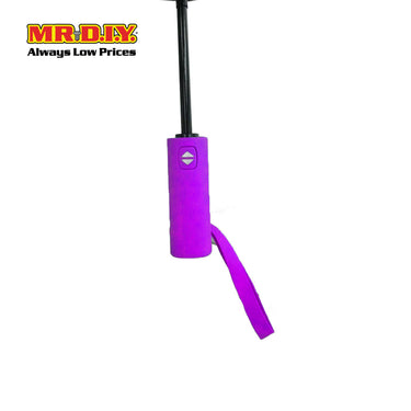 (MR.DIY) 12 Ribs Automatic Folding Large Umbrella - Purple - Color Series