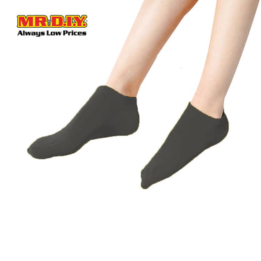 (MR.DIY) Unisex Adult Ankle Casual Cotton Socks - Black - Color Series