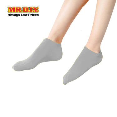 (MR.DIY) Unisex Adult Ankle Casual Cotton Socks - Grey - Color Series
