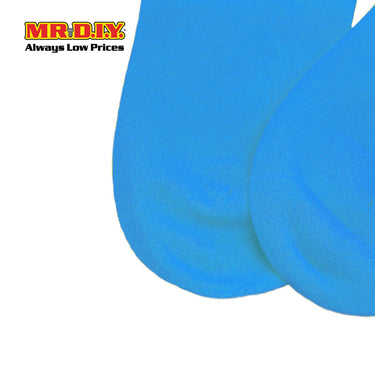 (MR.DIY) Unisex Adult Ankle Casual Cotton Socks - Light Blue - Color Series