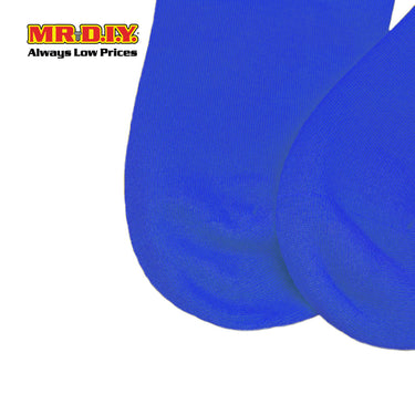 (MR.DIY) Unisex Adult Ankle Casual Cotton Socks - Blue - Color Series