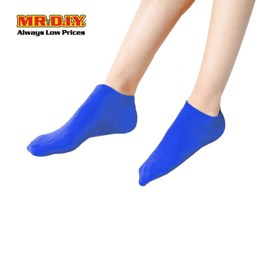 (MR.DIY) Unisex Adult Ankle Casual Cotton Socks - Blue - Color Series